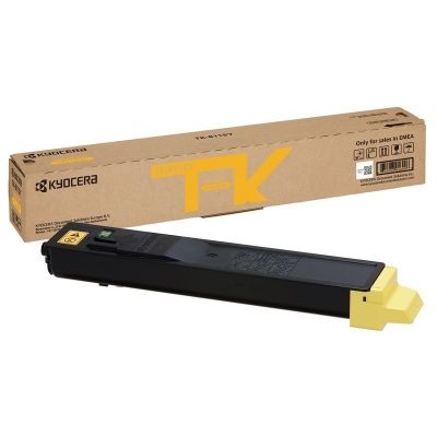 Toner  original Kyocera TK-8115Y,culoare yellow pentru Kyocera Ecosys M8124cidn, M8130cidn, capacitate 6000 pagini 