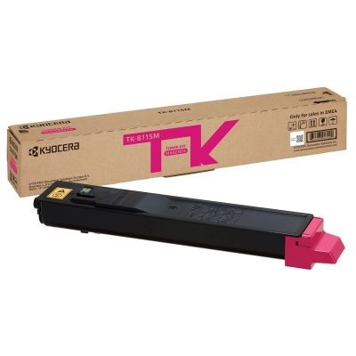 Toner  original  Kyocera TK-8115M, culoare magenta pentru Kyocera Ecosys M8124cidn, M8130cidn, capacitate - 6000 pagini 