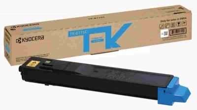 Toner  original Kyocera TK-8115C, culoare cyan pentru Kyocera Ecosys M8124cidn, M8130cidn,  capacitate - 6000 pagini 