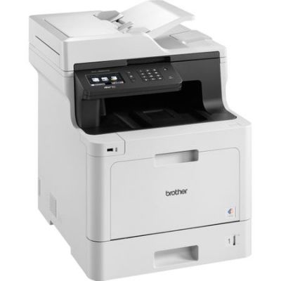 Imprimanta multifunctionala laser color A4, Brother MFC-L8690CDW,31 ppm, duplex, DADF, 1200x600 dpi, USB, WI-FI, LAN,  panou tactil, starter toner