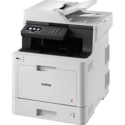 Imprimanta multifunctionala laser color A4, Brother MFC-L8690CDW,31 ppm, duplex, DADF, 1200x600 dpi, USB, WI-FI, LAN,  panou tactil, starter toner