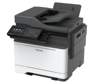 Imprimanta multifunctionala laser color Toshiba e-STUDIO338CS A4, 33ppm, duplex, 1200x1200 dpi, RADF 50 coli, USB, retea, touchscreen, toner inclus