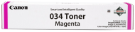 Toner original Canon 034M, culoare magenta pentru Canon imageRUNNER C1200/1225/1225iF, i-SENSYS MF 810Cdn/820Cdn, capacitate 7.300 pagini