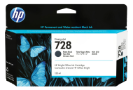Cartus cerneala original  HP 728, culoare black, pentru HP DesignJet T730, T830, capacitate 130 ml.