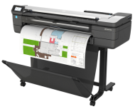 Plotter multifunctional HP DesignJet T830 36 inch, A0, 2400x1200 dpi, USB, Wi-Fi, retea, suport pentru imprimanta, starter toner.
