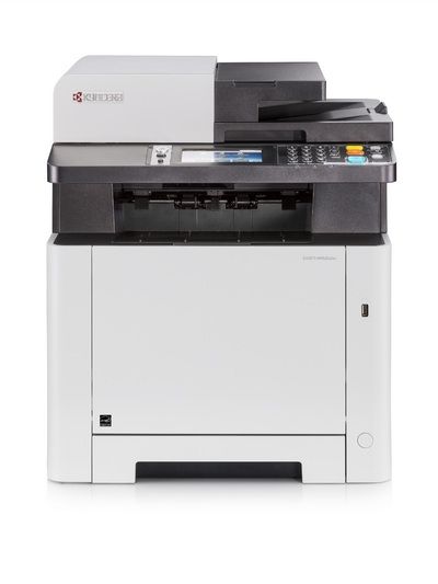 Imprimanta multifunctionala laser color A4, Kyocera ECOSYS M5526cdw, 26 ppm, duplex, ADF, 1200x1200 dpi, USB,Wi-Fi, Retea, starter toner set