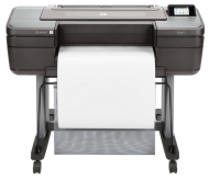 Plotter HP DesignJet Z9+ 24 inch, A1, 2400x1200DPI, RAM 4GB, USB, retea, suport imprimanta, recipient suport media, starter toner.