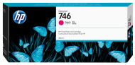 Cartus cerneala original  HP 746, culoare magenta, pentru Plotter HP DesignJet Z9+ 24/44inchi, HP DesignJet Z6 24/44inchi,capacitate 300 ml.