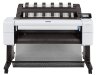 Plotter HP DesignJet T1600dr 36 inch, A1, 2400x1200 DPI, RAM 4GB,  Wi-Fi, retea, suport imprimanta, starter toner.