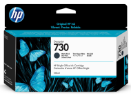 Cartus cerneala original HP 730, culoare Matte Black, pentru Plotter HP DesignJet T1600/1600PS/1600dr/1600dr-PS, T1700, T2600, T940, capacitate 130 ml.