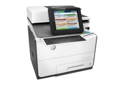 Imprimanta multifunctionala color A4, HP PAGEWIDE 586DN,50ppm, duplex, 1200x1200dpi, USB, retea, touchscreen, starter toner