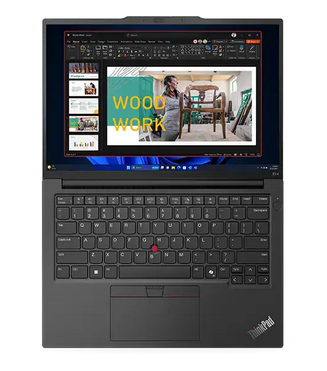 Laptop Lenovo ThinkPad E14 Gen 6 (Intel), Procesor Intel Core Ultra 5 125H up to 4.3GHz, 14" WUXGA (1920x1200) IPS 300nits anti-glare, ram 32GB (2x16GB) 5600MHz DDR5, 1TB SSD M.2 PCIe NVMe, Intel® Graphics, culoare black, DOS