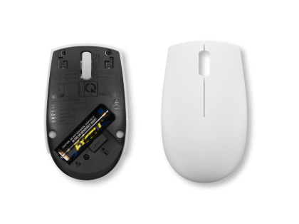 Lenovo 300 Wireless Compact Mouse Grey