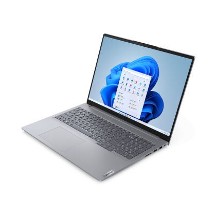 Laptop Lenovo ThinkBook 16 G7 IML, Procesor Intel Core Ultra 5 125U up to 4.3GHz, 16" WUXGA (1920x1200) IPS 300nits Anti-glare, ram 16GB (1x16GB) 5600MHz DDR5, 1TB SSD M.2 PCIe NVMe, Intel® Graphics, culoare Grey, No OS 
