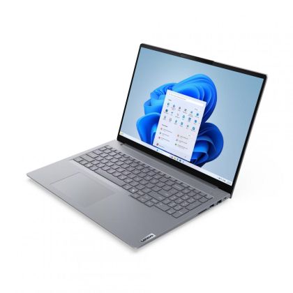 Laptop Lenovo ThinkBook 16 G8 IRL, Procesor Intel Core 7 240H up to 5.2GHz, 16" WUXGA (1920x1200) IPS 300nits anti-glare, ram 16GB (1x16GB) 5600MHz DDR5, 1TB SSD M.2 PCIe NVMe, Intel Graphics, culoare Grey, Windows11 Pro