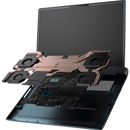 Laptop Dell Alienware 16 Aurora, Procesor Intel Core 9 270H up to 5.8GHz, 16" WQXGA (2560x1600) 120Hz 300nits, ram 16GB (2x8GB) 5600Mhz DDR5, 1TB SSD M.2 PCIe NVMe, NVIDIA GeForce RTX 5060  8GB GDDR7, culoare Albastru, Windows11 Pro