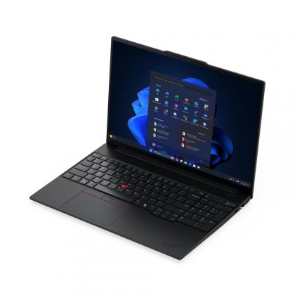 Laptop ThinkPad E16 Gen 3 (AMD), Procesor AMD Ryzen 7 250 up to 5.1GHz, 16" WUXGA (1920x1200) IPS 300nits anti-glare, ram 16GB (1x16GB) 5600MHz DDR5, 512GB SSD M.2 PCIe NVMe, AMD Radeon 780M Graphics, culoare Black, No OS