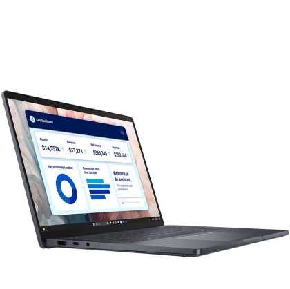Laptop Dell Pro 14 Plus, Procesor Intel Core Ultra 5 236V vPro up to 4.7GHz, 14" FHD+ (1920x1200) IPS anti-glare 300nits, ram 16GB onboard 8533MHz LPDDR5x, 512GB SSD M.2 PCIe NVMe, Intel Arc Graphics, culoare grey, Windows11 Pro