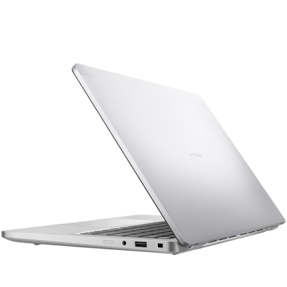 Laptop Dell Pro 13 Plus, Procesor Intel Core Ultra 7 265U vPro up to 5.3GHz, 13.3" FHD+ (1920x1080) anti-glare 300nits, ram 16GB (1x16GB) 5600MHz DDR5, 512GB SSD M.2 PCIe NVMe, Intel Graphics, culoare silver,  Windows11 Pro