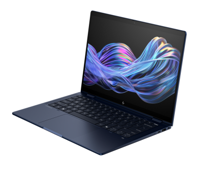 Laptop HP EliteBook X Flip G1i, Procesor Intel Core Ultra 7 258V up to 4.8GHz, 14" 2.5k (2560x1600) IPS anti-glare 400nits, touch, ram 32GB soldered 8533MHz LPDDR5x, 1TB SSD M.2 PCIe NVMe, Intel Arc Graphics, culoare albastru, Windows11 Pro
