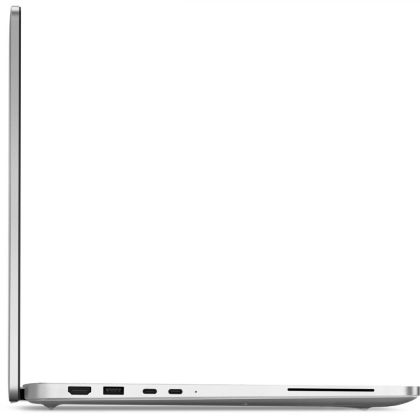 Laptop Dell Pro 16 Plus (PB16250), Procesor Intel Core Ultra 7 268V vPro up to 5.0GHz, 16" FHD+ (1920x1200) IPS anti-glare, 300nits, ram 32GB 8533MHz LPDDR5x, 512GB SSD M.2 PCIe NVMe, Intel Arc graphics, culoare silver, Windows11 Pro