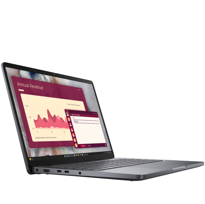 Laptop Dell Pro 14, Procesor Intel Core Ultra 7 255U up to 5.2GHz, 14" FHD+ (1900x1200) IPS 300nits, ram 16GB (1x16GB) 5600MHz DDR5, 1TB SSD M.2 PCIe NVMe, Intel Graphics, culoare grey, Windows11 Pro 