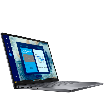 Laptop Dell Pro 16, Procesor Intel Core Ultra 7 265U vPro up to 5.3GHz, 16" FHD+ (1920x1200) IPS anti-glare 300nits, ram 16GB (1x16GB) 5600MHz DDR5, 1TB SSD M.2 PCIe NVme, Intel Graphics, culoare graphite, Windows11 Pro