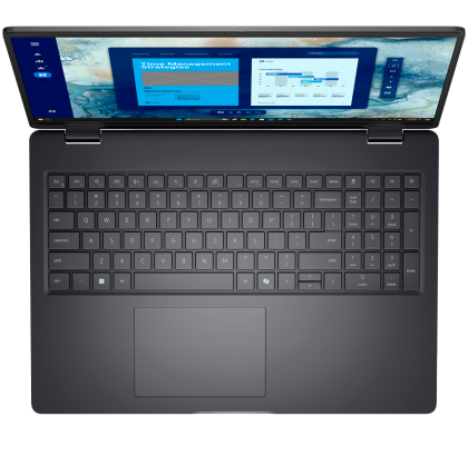 Laptop Dell Pro 16, Procesor Intel Core Ultra 7 255U up to 5.2GHz, 16" FHD+ (1920x1200) IPS anti-glare 300nits, ram 16GB (1x16GB) 5600MHz DDR5, 1TB SSD M.2 PCIe NVme, Intel Graphics, culoare graphite, Windows11 Pro