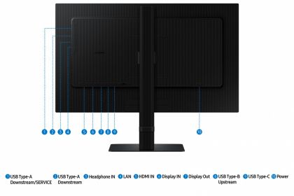 Monitor Samsung 24" LS24D600UAUXEN