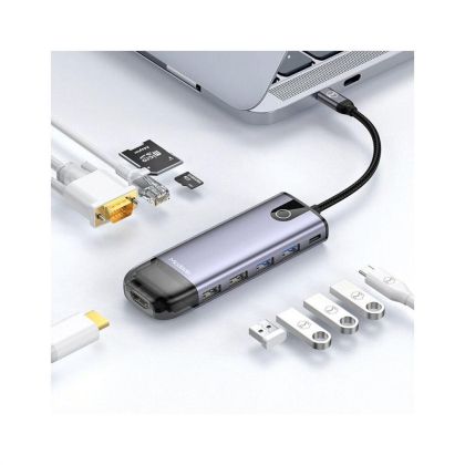 Mcdodo Multihub 10 in 1 Type-C gri