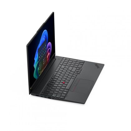 Laptop Lenovo ThinkPad E16 Gen 4 (Intel), Procesor Intel Core 5 320 up to 4.6Ghz, 16" WUXGA (1920x1200) IPS 400nits Anti-glare, ram 16GB (1x16GB) 5600Mhz DDR5, 512GB SSD M.2 PCIe NVMe, Intel Graphics, culoare Black, DOS