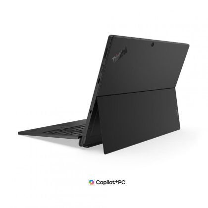 Laptop Lenovo ThinkPad X13 Detachable Gen 1, Procesor Intel Core Ultra 7 365 up to 4.8GHz, 13" 2.8K (2880x1920) IPS 500nits AG/AR/AS, Touch, ram 32GB soldered 7467MHz LPDDR5x, 1TB SSD M.2 PCIe MNVe, Intel Graphics, culoare Black, Windows11 Pro