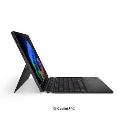 Laptop Lenovo ThinkPad X13 Detachable Gen 1, Procesor Intel Core Ultra 7 365 up to 4.8GHz, 13" 2.8K (2880x1920) IPS 500nits AG/AR/AS, Touch, ram 32GB soldered 7467MHz LPDDR5x, 1TB SSD M.2 PCIe MNVe, Intel Graphics, culoare Black, Windows11 Pro