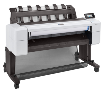 Plotter HP DesignJet T1600PS 36 inch, A0, 2400x1200 DPI,  retea, starter toner.