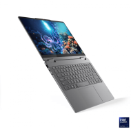 Laptop Lenovo Yoga 7 2-in-1 14ILL10, Procesor Intel Core Ultra 7 256V up to 4.8GHz, 14" WUXGA (1920x1200) OLED 600nits, touch, ram 16GB soldered 8533MHz LPDDR5x, 1TB SSD M.2 PCIe NVMe, Intel Arc Graphics 140V, culoare Luna Grey, Windows11 Pro