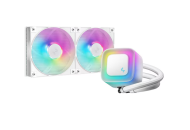 CPU COOLER DEEPCOOL LE240 ARGB WHITE