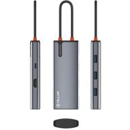 Hub USBC 3.0 Tellur Basic, 4 port, gri