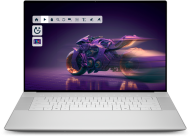 Laptop Dell Premium DA16250, Procesor Intel Core Ultra 7 255H up to 5.1GHz, 16.3" 4k (3840x2400) OLED, touch, anti-glatre, 400nits, 32GB soldered 7467MHz LPDDR5x, 1TB SSD M.2 PCIe NVMe, NVIDIA GeForce RTX 5060 8GB GDDR7, culoare platinum,Windows11 Pro