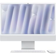 PC all in one Apple iMac 24 inch, Procesor Apple M4 CPU cu 8 nuclee, GPU cu 8 nuclee, Neural Engine 16 nuclee, 23.5" 4.5K (4480x2520) Retina 500niti, ram 24GB, 512GB SSD, tastatura INT, culoare silver, macOS Sequoia
