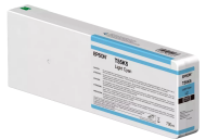 Cartus cerneala original Epson T56U5 Light Cyan, culoare Light Cyan, pentru plotter Epson SureColor P7300, P7300 Spectro, P9300, P9300 Spectro, capacitate 350ml