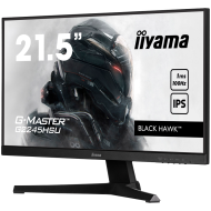 21,5" IPS Gaming, G-Master Black Hawk, FreeSync, 1920x1080@100Hz, 300cd/m2, HDMI, DisplayPort, 1ms (MPRT), Adaptive Sync, Speakers, USB 2x2.0, Black Tuner