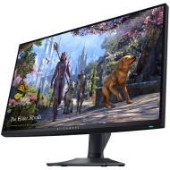 Dell Alienware AW2725QF Gaming Monitor,27" 4K,Dual-Resolution 3840x2160/180Hz(4K mode),1920x1080/360Hz(FHD mode),95% DCI-P3,600cd/m2(HDR peak),178/178,1xDP 1.4, 2xHDMI 2.1, 1xUSB-B 3.2 Gen1, 1xUSB-C 3.2 Gen1, 1xUSB-A 3.2 Gen1,Height,Tilt,Swivel,Pivot