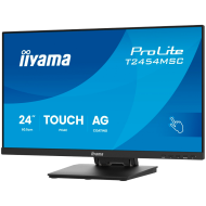 IIYAMA Monitor Touch T2454MSC-B3AG 24" InCell PCAP 10pt touchscreen monitor featuring IPS panel technology, Anti-Glare coating and a flexible stand