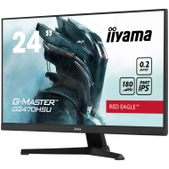IIYAMA Monitor LED G2470HSU-B6 Fast IPS 1920 x 1080 @180Hz  0.2ms 300 cd/m² 1000:1 HDCP HDMI DP 4xUSB Hub 3.2 tilt