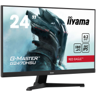 IIYAMA Monitor LED G2470HSU-B6 Fast IPS 1920 x 1080 @180Hz  0.2ms 300 cd/m² 1000:1 HDCP HDMI DP 4xUSB Hub 3.2 tilt