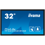 IIYAMA LFD TF3239AS-B1AG 32" 12pt Open Frame PCAP interactive large format display 500 cd/m² 8ms 	projective capacitive 12 points touch through-glass, temperature sensor with fan control