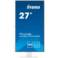 IIYAMA XUB2797HSN-W2 LED monitor 27 inch 1920 x 1080 FHD   100HZ IPS 300 cd 1000 1ms HDMI DP USB-C SPEAKERS White