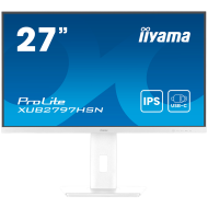 IIYAMA XUB2797HSN-W2 LED monitor 27 inch 1920 x 1080 FHD   100HZ IPS 300 cd 1000 1ms HDMI DP USB-C SPEAKERS White