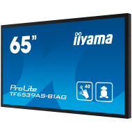 Iiyama ProLite TF6539AS-B1AG - 65" Diagonal Class (64.5" viewable) LED-backlit LCD displaydigital signage with built-in media player and touchscreen (multi touch) Android 4K UHD (2160p) 3840 x 2160 black
