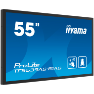 IIYAMA Prolite TF5539AS-B1AG Business Monitor - 139 cm (54.6"), 4K UHD (3840x2160), IPS LED, 60Hz, 8ms, 500 cd/m²